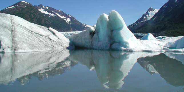 Spencer Glacier Iceberg