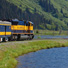 Alaska Railroad near Portage.