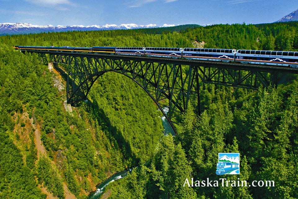 scenic train trips alaska