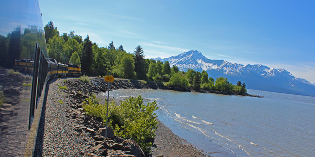 Glacier Disover Train Alaska