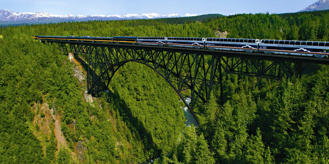 Anchorage Denali Train