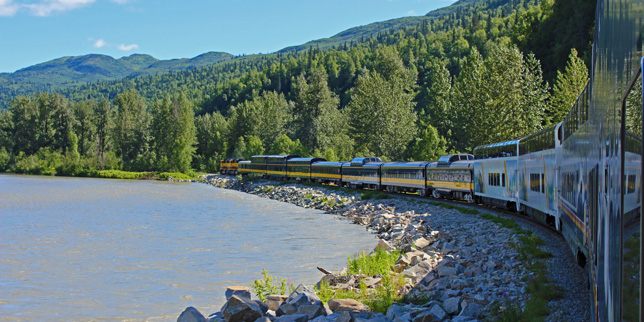 Anchorage Fairbanks Train