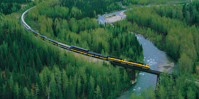 Fairbanks Talkeetna Train