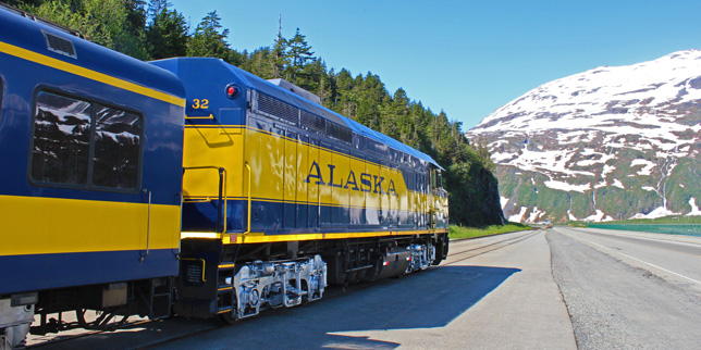 Whittier Anchorage Train