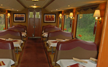 Alaska Railroad Dining Options