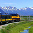 Alaska Railroad near Portage.