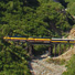 The Denali Star train in the Nenana River Canyon. 