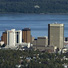 Anchorage Alaska skyline. 