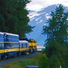 Train Anchorage to Seward on Turnagain Arm. 