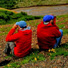 Hikers at Denali National Park.