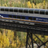 River crossing Anchorage to Denali on McKinley Explorer. 