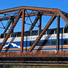 Talkeetna River crossing on the McKinley Explorer. 