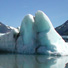 Spencer Glacier Alaska Icebergs. 