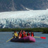Spencer Glacier Alaska Iceber Float Rafting.
