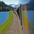 Alaska Railroad Anchorage to Whittier train.