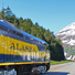 Glacier Discovery train in Whittier. 