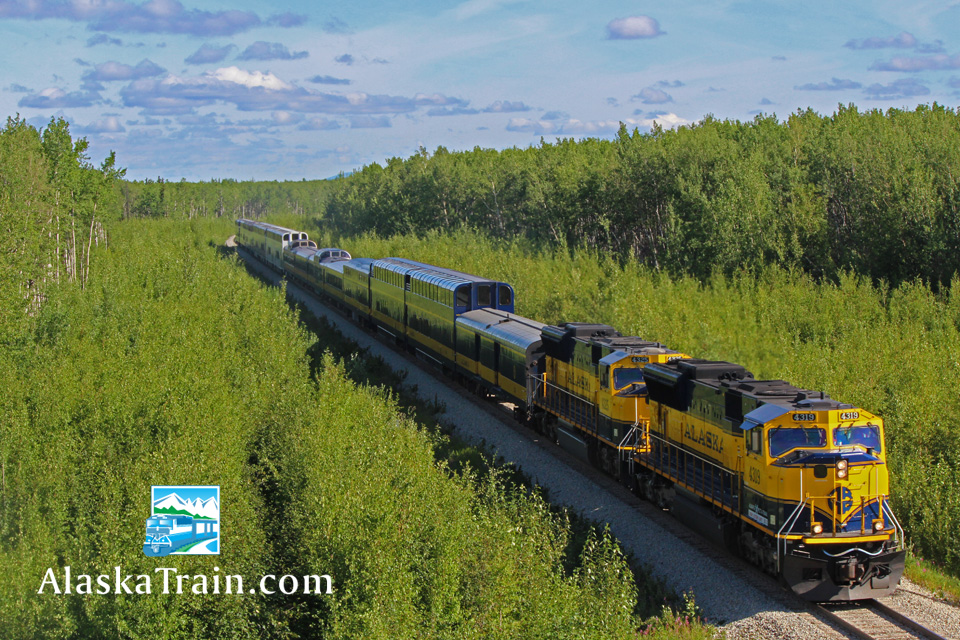 alaska travel by train